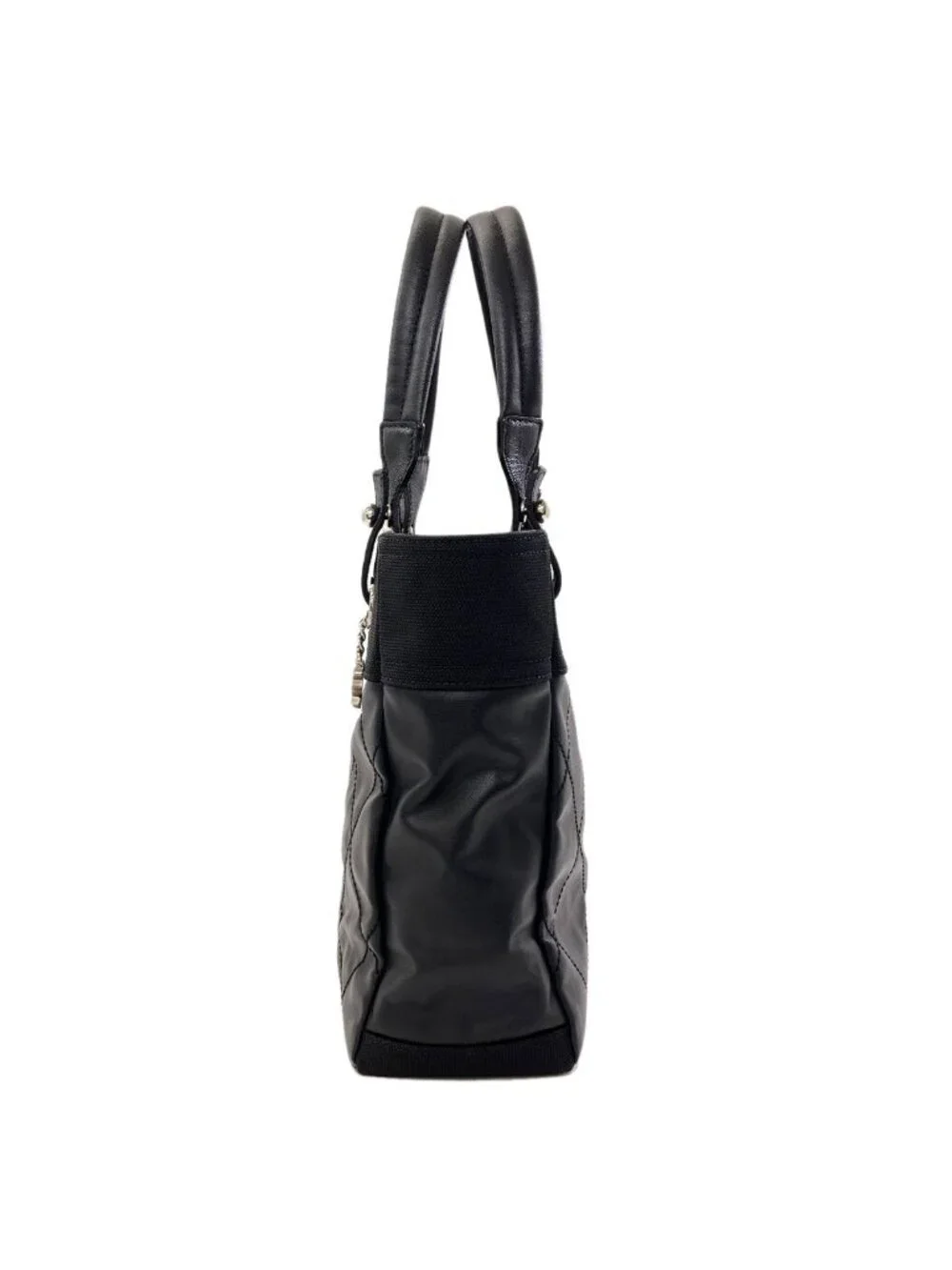 Chanel Paris Biarritz Tote PM Silver